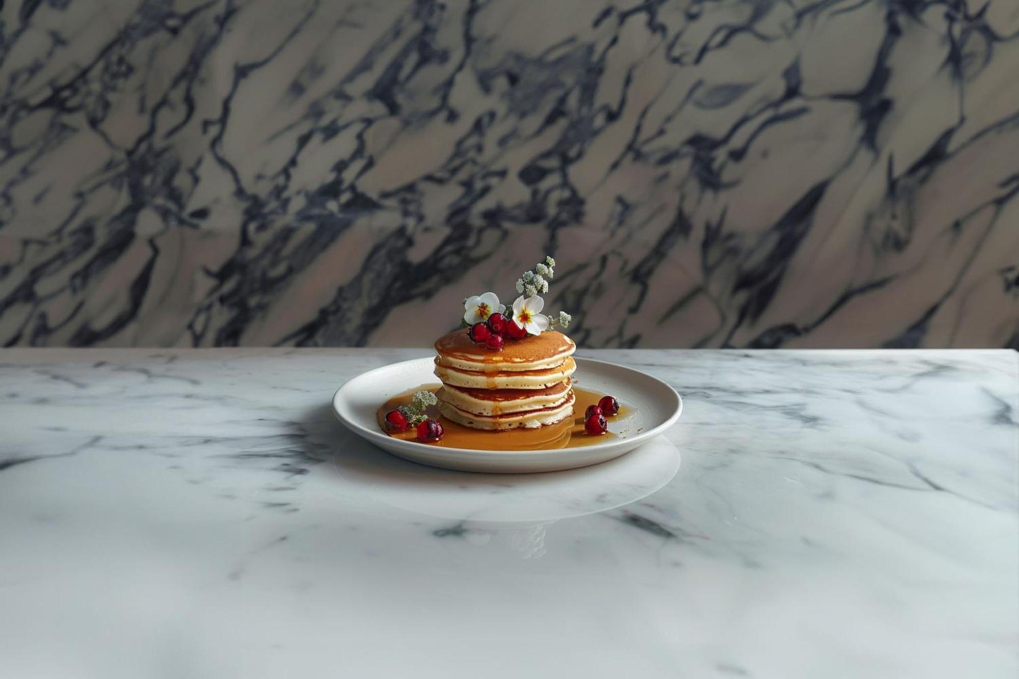 伦敦圣潘克拉斯万丽酒店 外观 照片 A stack of pancakes