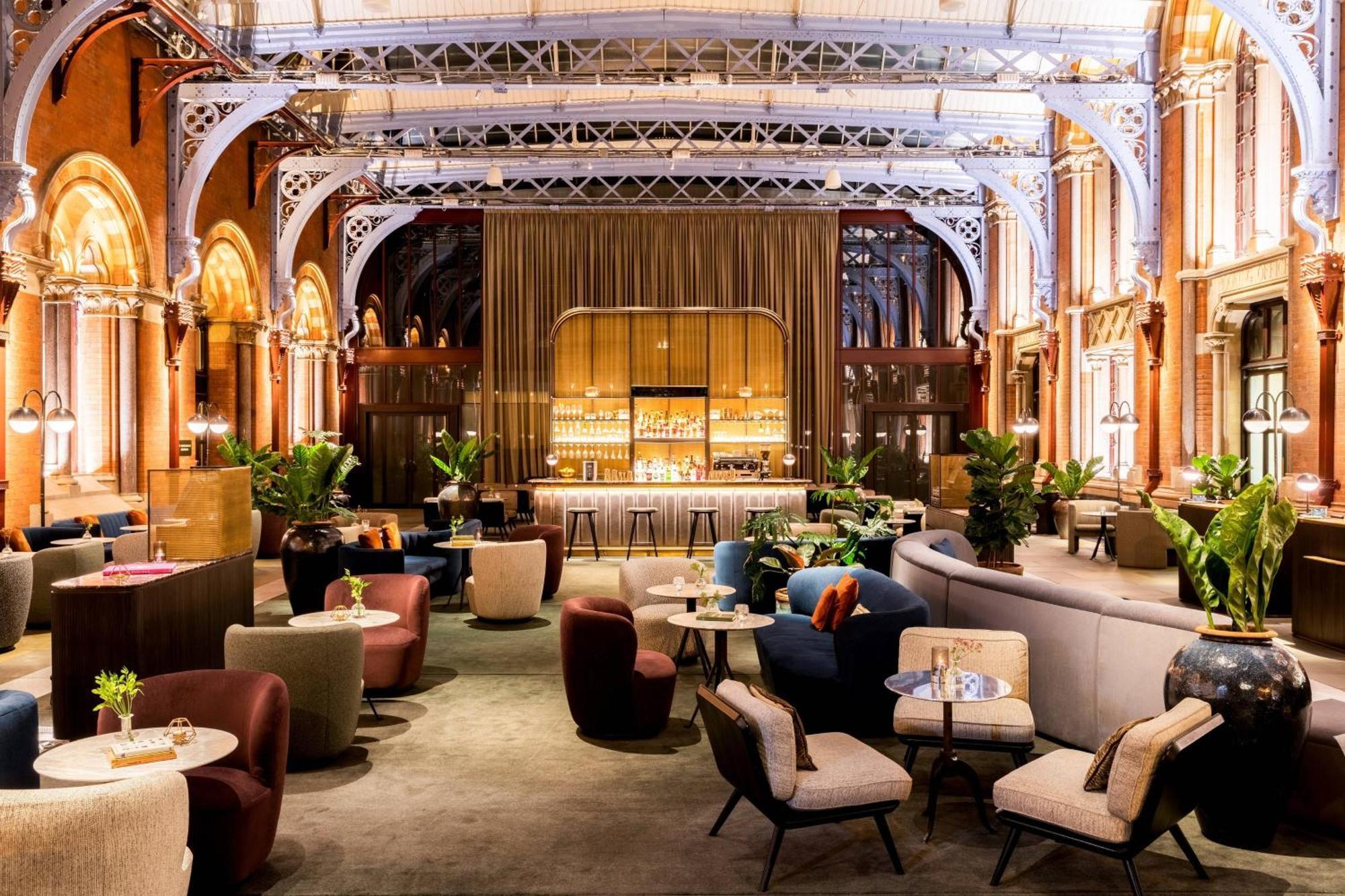 伦敦圣潘克拉斯万丽酒店 外观 照片 The Bar at The Standard London