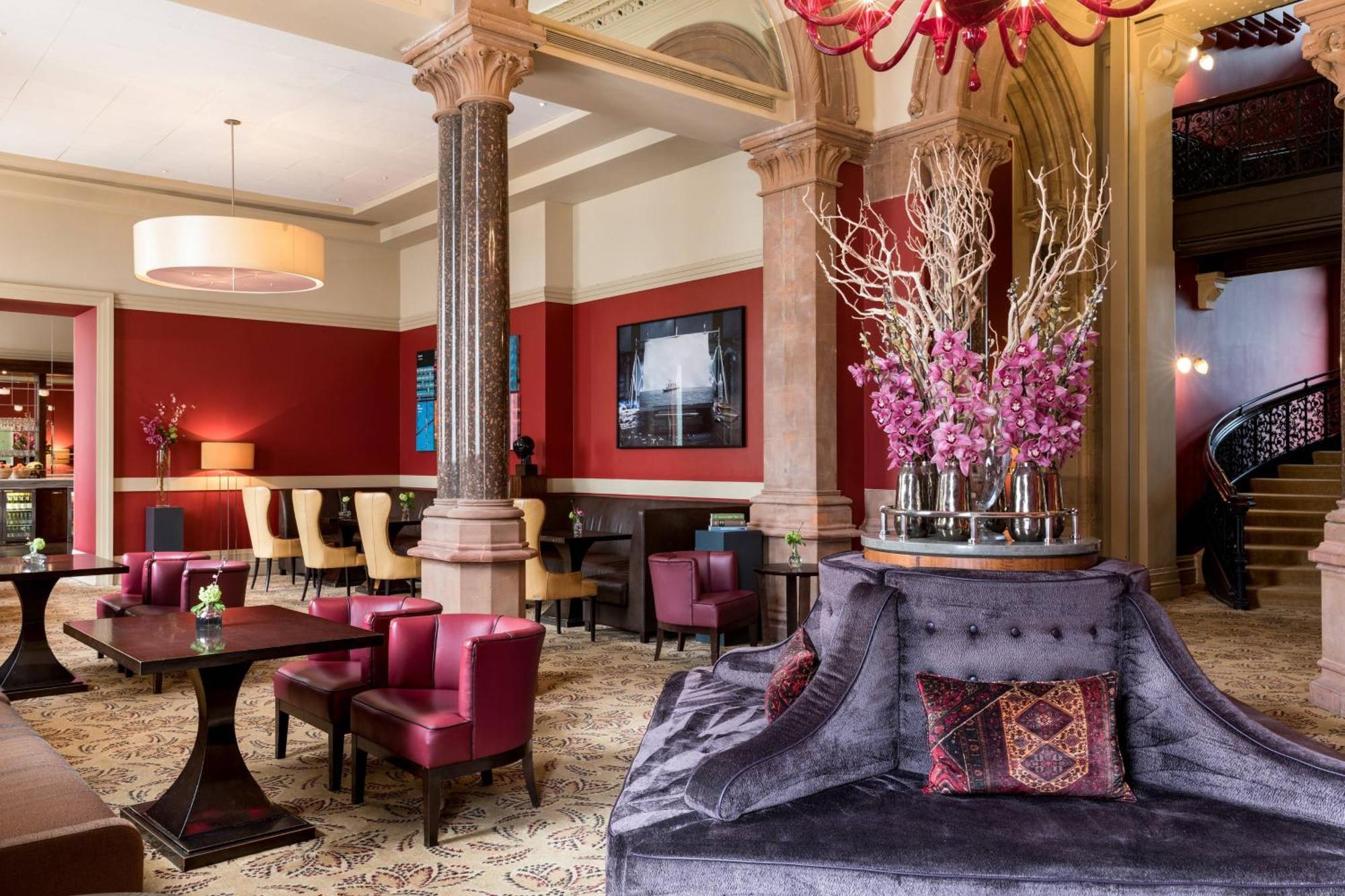 伦敦圣潘克拉斯万丽酒店 外观 照片 The lobby of the Hotel Monaco