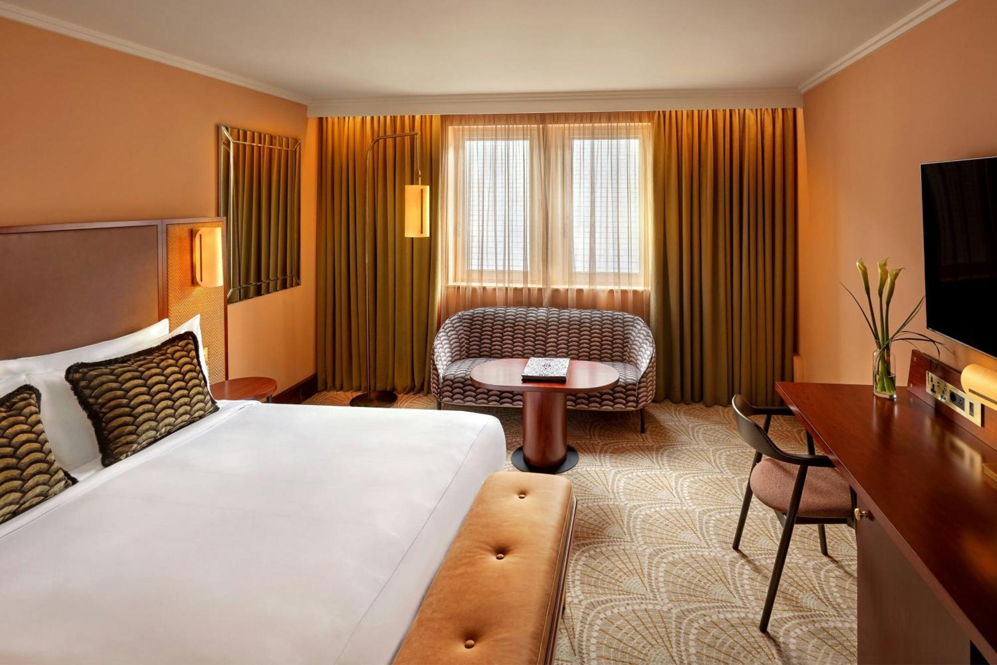 伦敦圣潘克拉斯万丽酒店 外观 照片 A room at the InterContinental London Park Lane